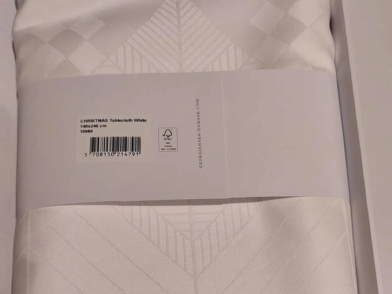 Billede 2 - Ny Georg Jensen Damask Juledug i original emballag