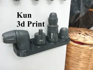 Blå Bosch 18v Flexiclick – adapter holder