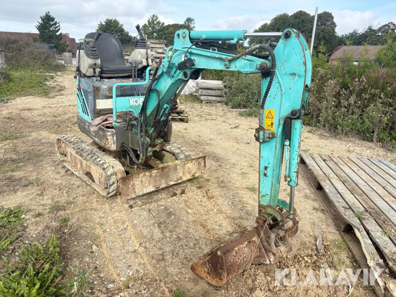Billede 2 - Gravemaskine Kobelco Sk-09-Sr
