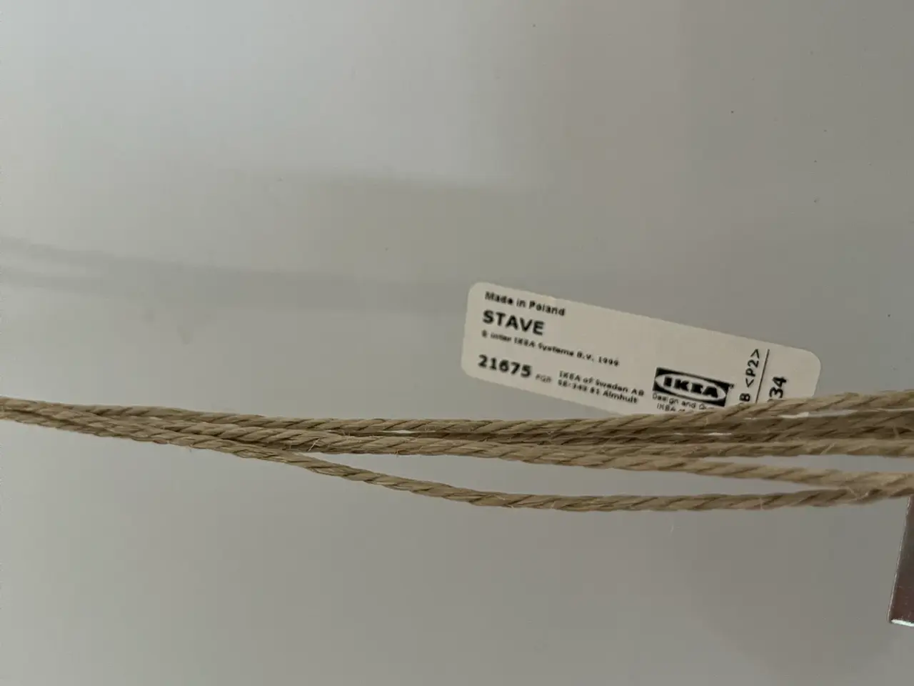Billede 6 - Vægspejl IKEA Stave hvid