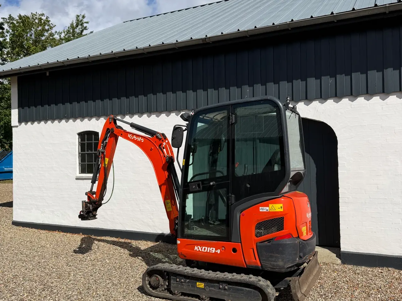 Billede 5 - Flot Kubota kx19-4 årgang 2021