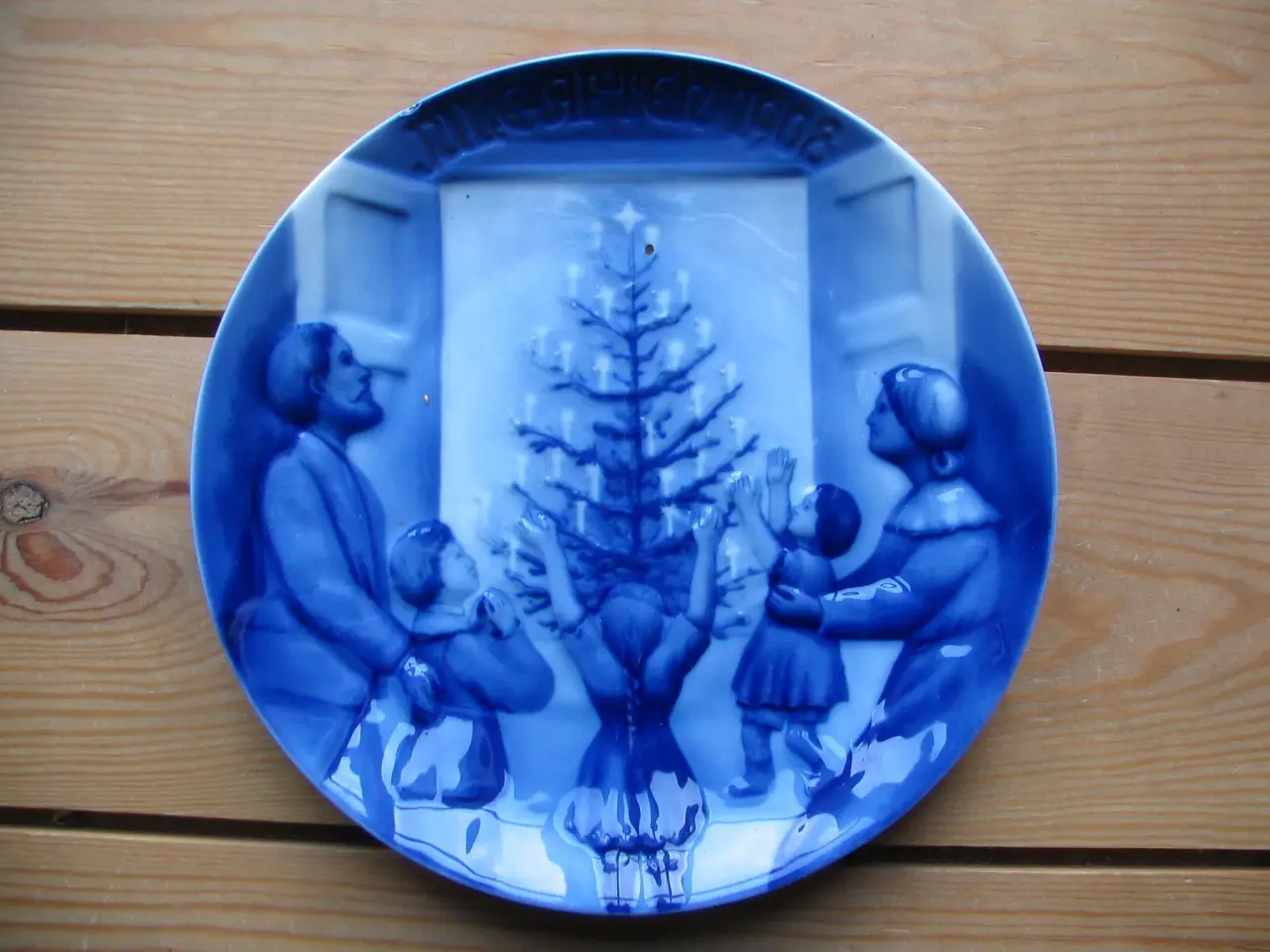 Billede 1 - Bucha & Nissen juleplatte 1908