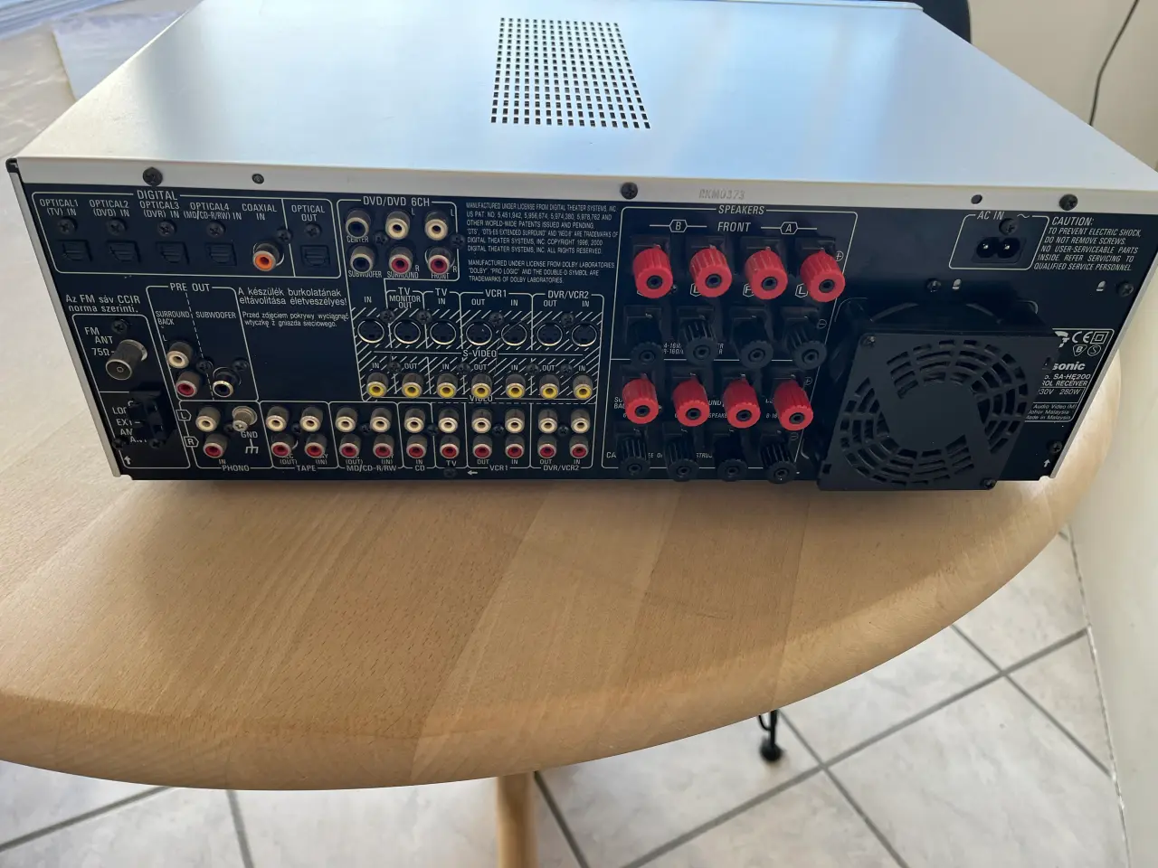 Billede 4 - Panasonic 6 x 130 watt Stereo/ og surround