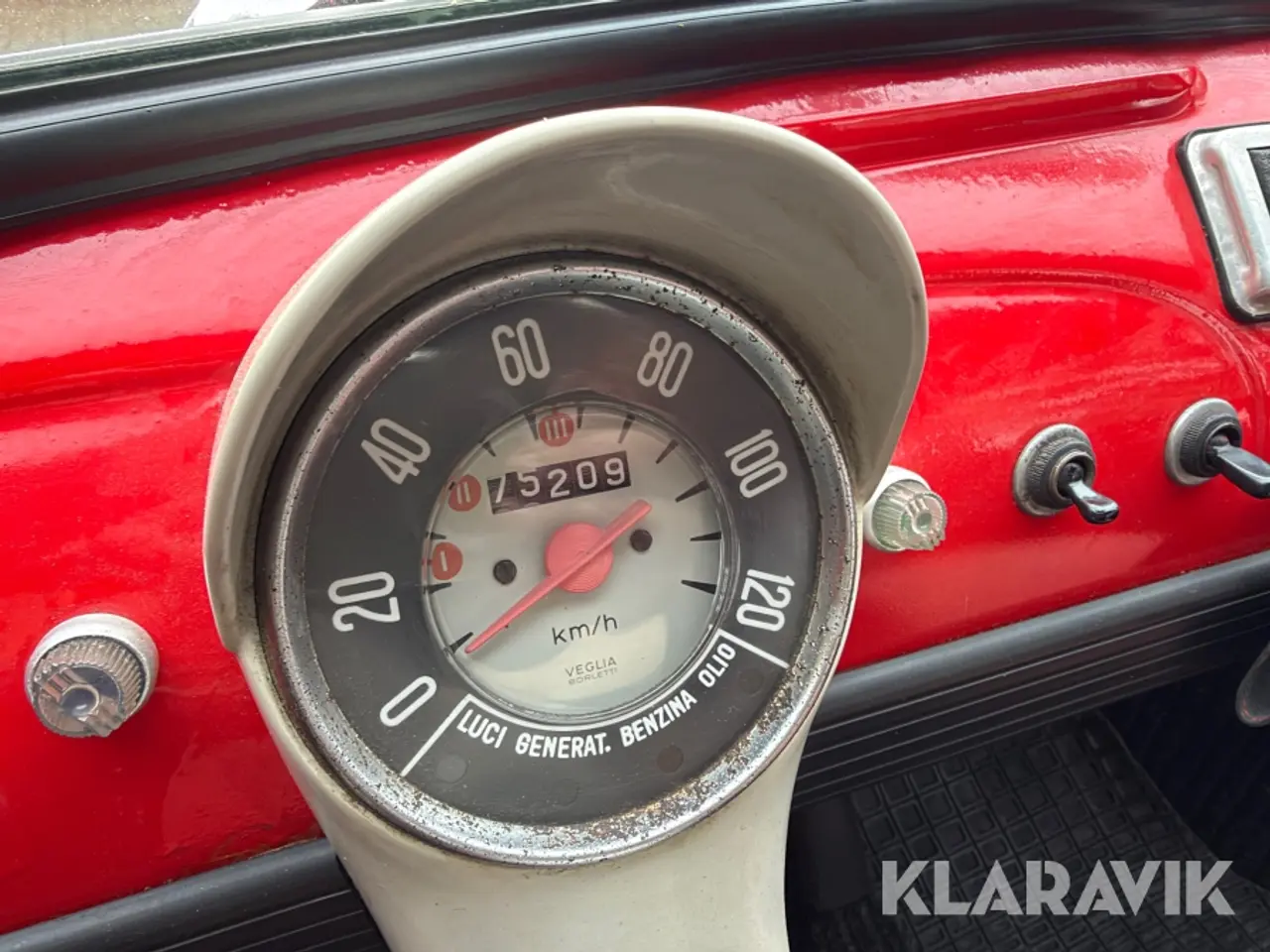 Billede 9 - Veteranbil Fiat 500L med foldetag