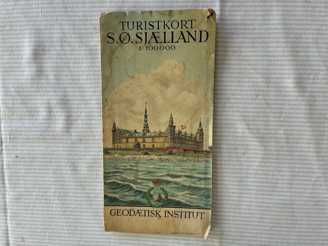 Billede 1 - Turistkort S.Ø.Sjælland  i målestok:  1:100 000 