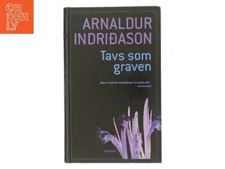 Tavs som graven : kriminalroman af Arnaldur Indriðason (Bog)