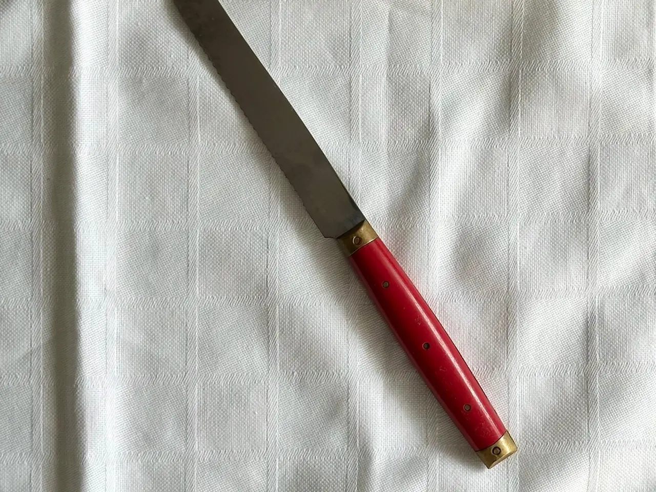 Billede 1 - Melron kniv, rød, pr stk