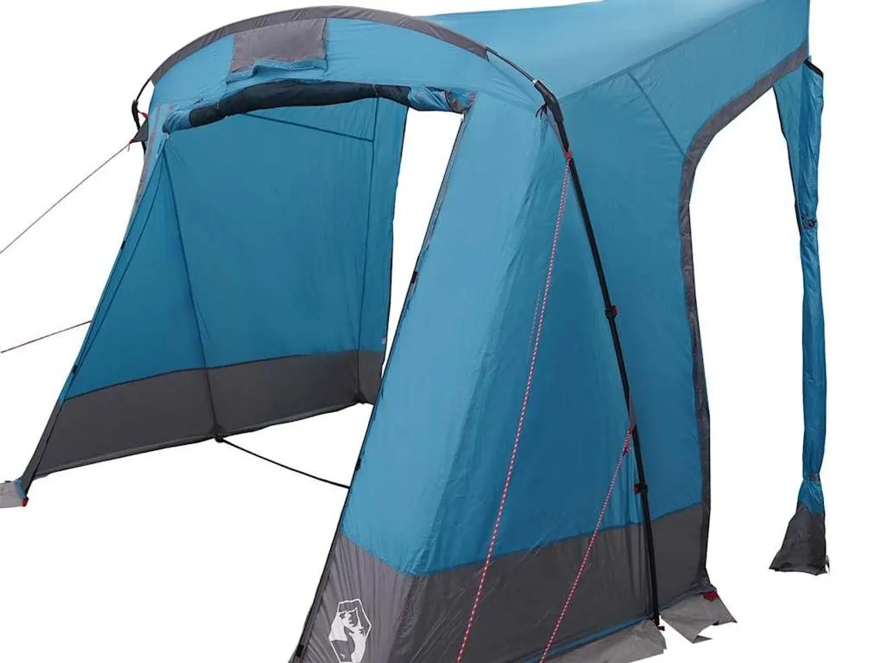 Billede 4 - Bagklapstelt 285 × 255 × 245 cm - blå, vandafvisende taft, 2 døre