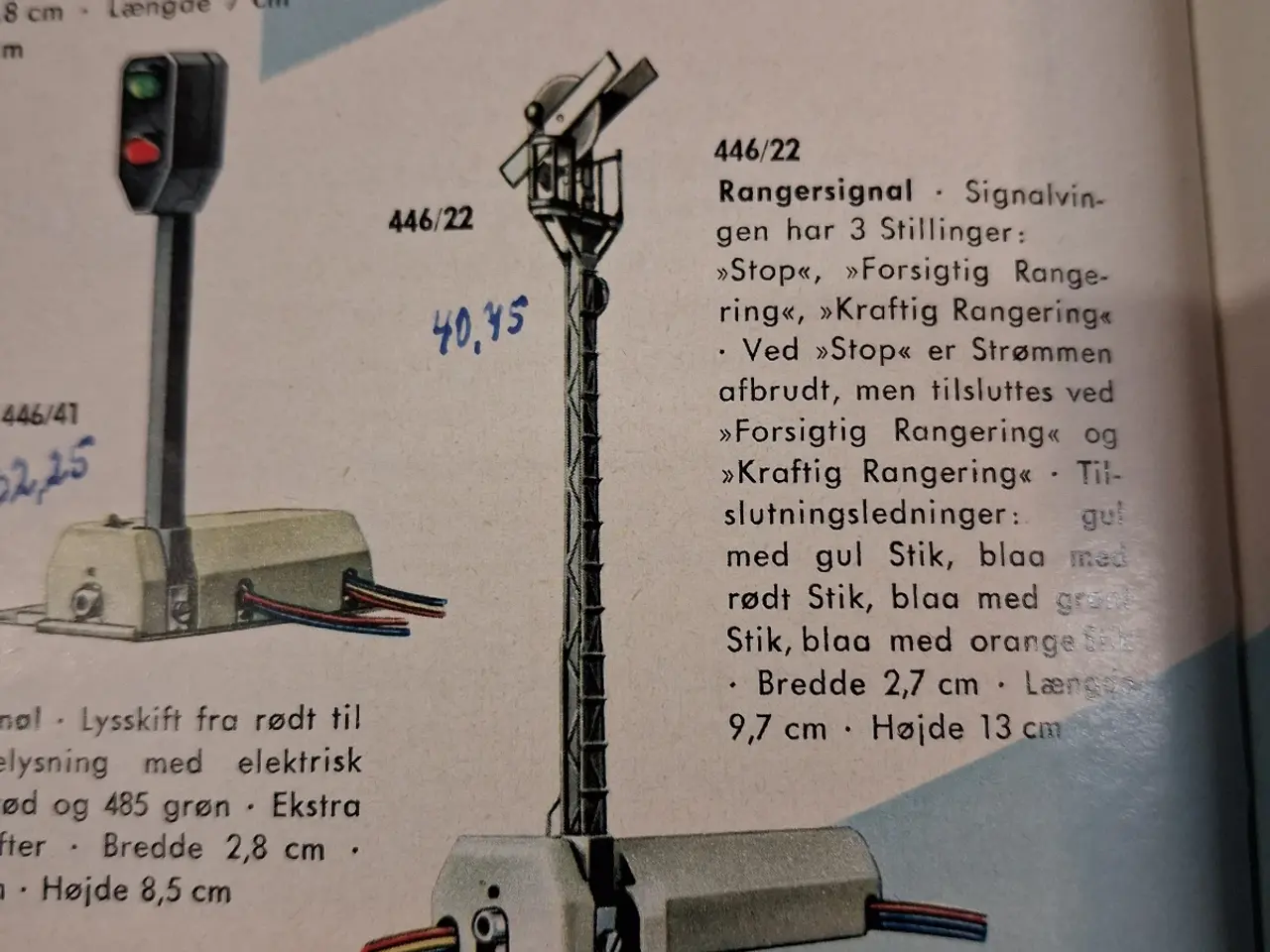 Billede 4 - Märklin H0 #446/13, #446/22 rangersignal