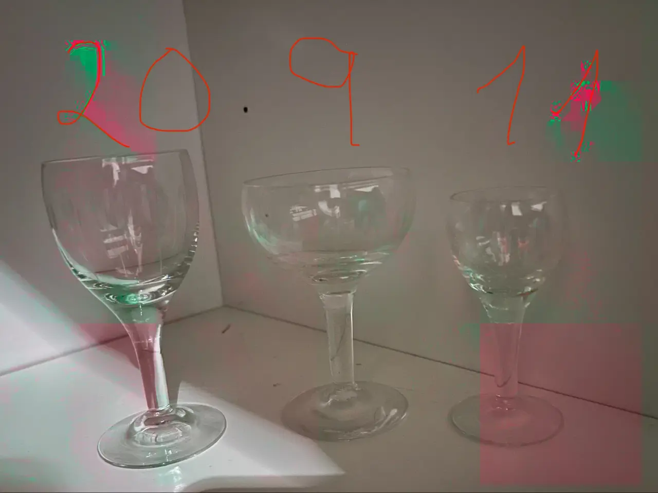 Billede 1 - Kirsten Piil-glas fra Holmegaard