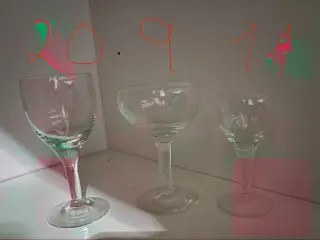 Kirsten Piil-glas fra Holmegaard