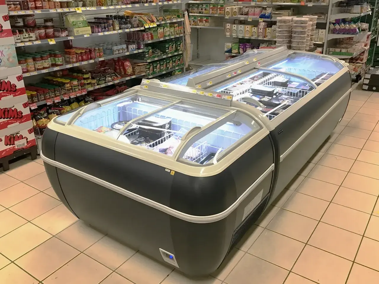 Billede 7 - Tefcold Supermarkedskøler/fryser – hvid – TWIN 220