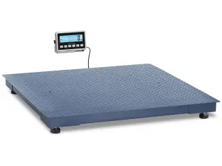Gulvvægt – 3000 kg / 1 kg – 120 x 120 cm
