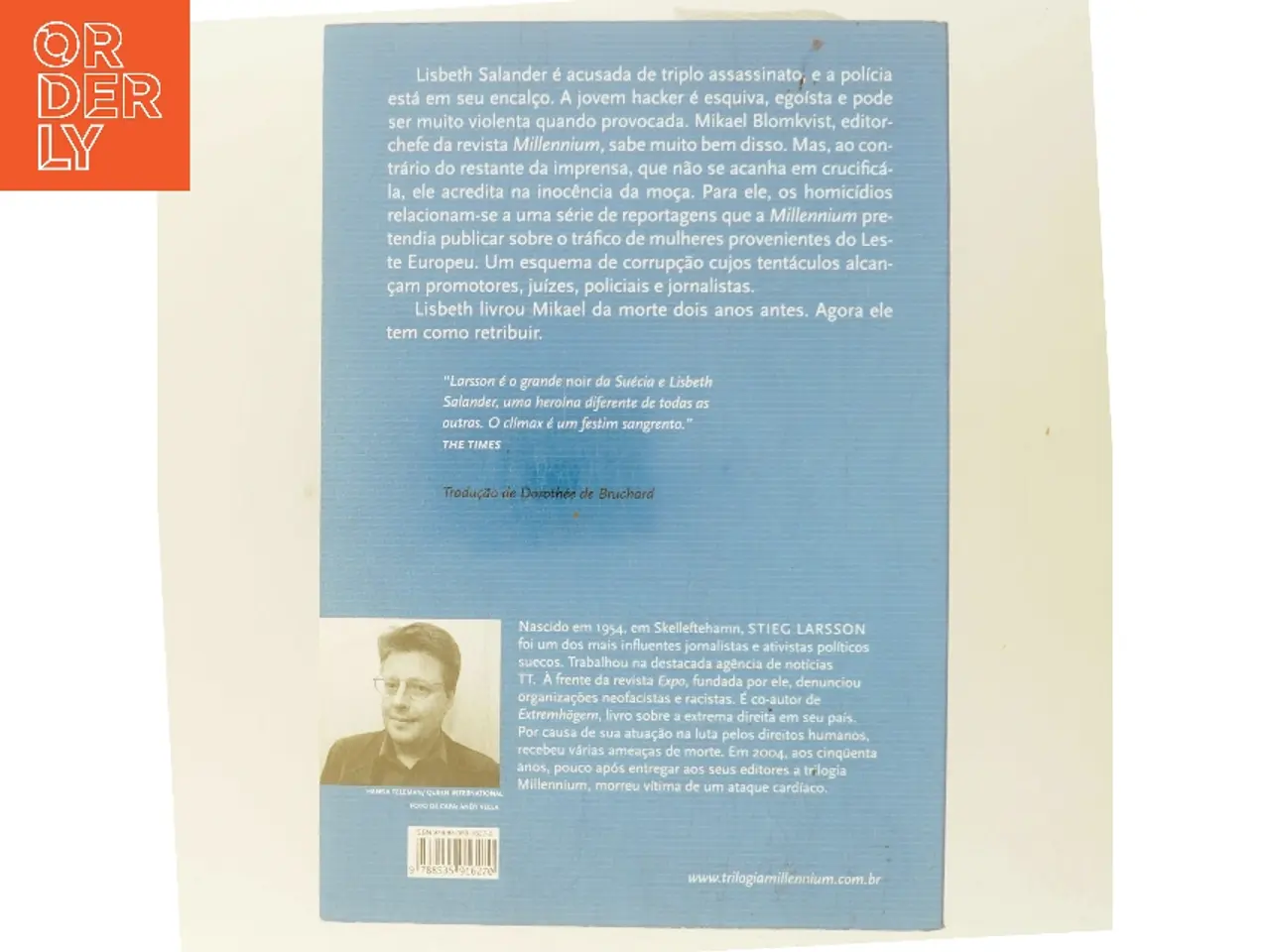 Billede 3 - A menina que brincava com fogo af Stieg Larsson (Bog)