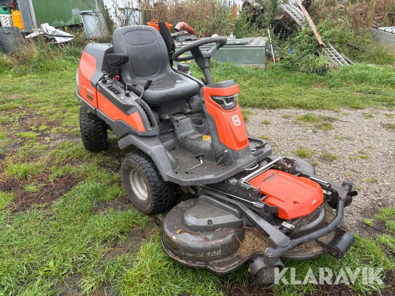 Billede 3 - Græsslåmaskine / frontklipper Husqvarna R420Ts XAWD
