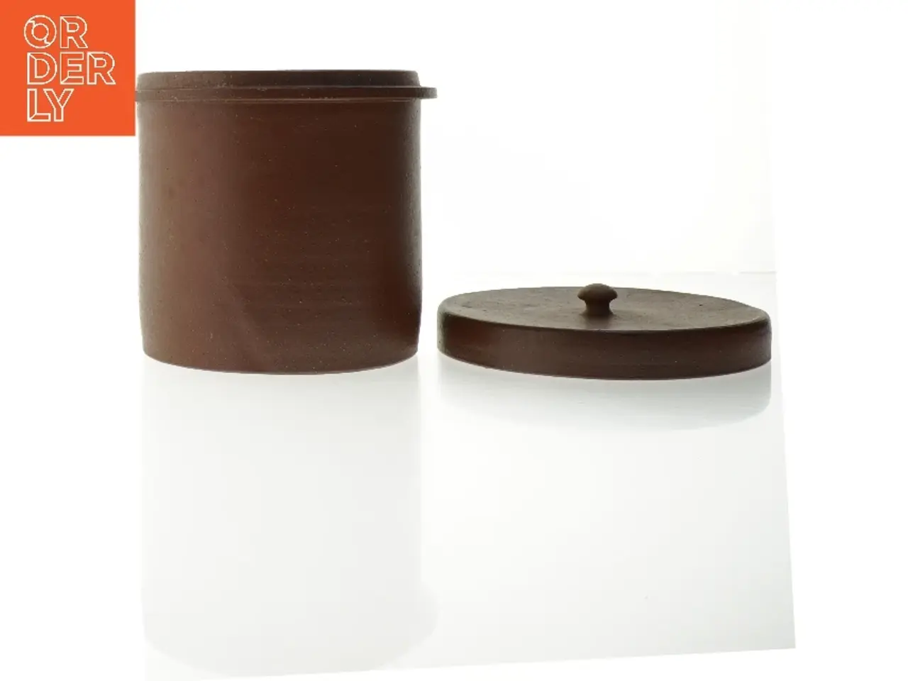 Billede 3 - Glaseret køkkenkrukke (str. 17 cm)