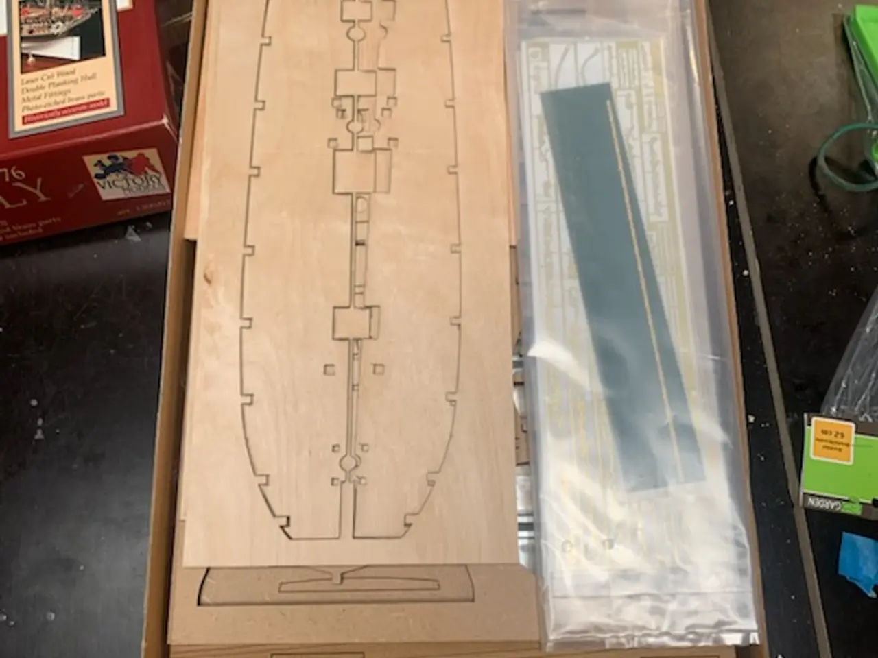 Billede 6 - Modelskib byggesæt HMS Fly