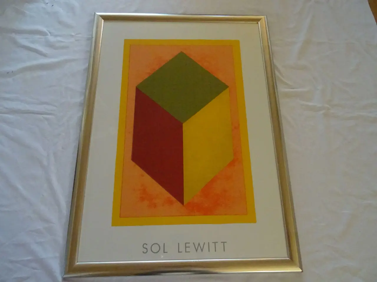Billede 1 - Sol Lewitt flot billed 78*106 cm