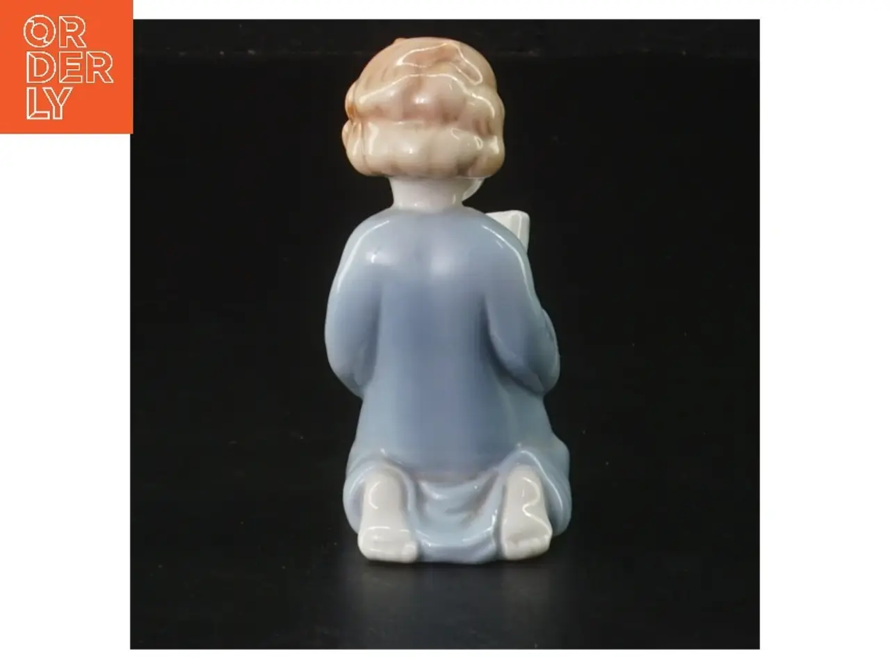 Billede 4 - Metzler & Orloff porcelænsfigur læsende barn (str. 9 cm)