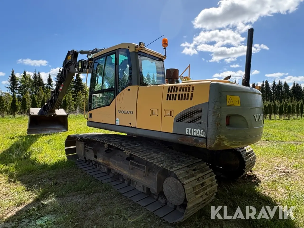 Billede 3 - Gravemaskine Volvo EC 180CL med 3 skovle og sortergrab