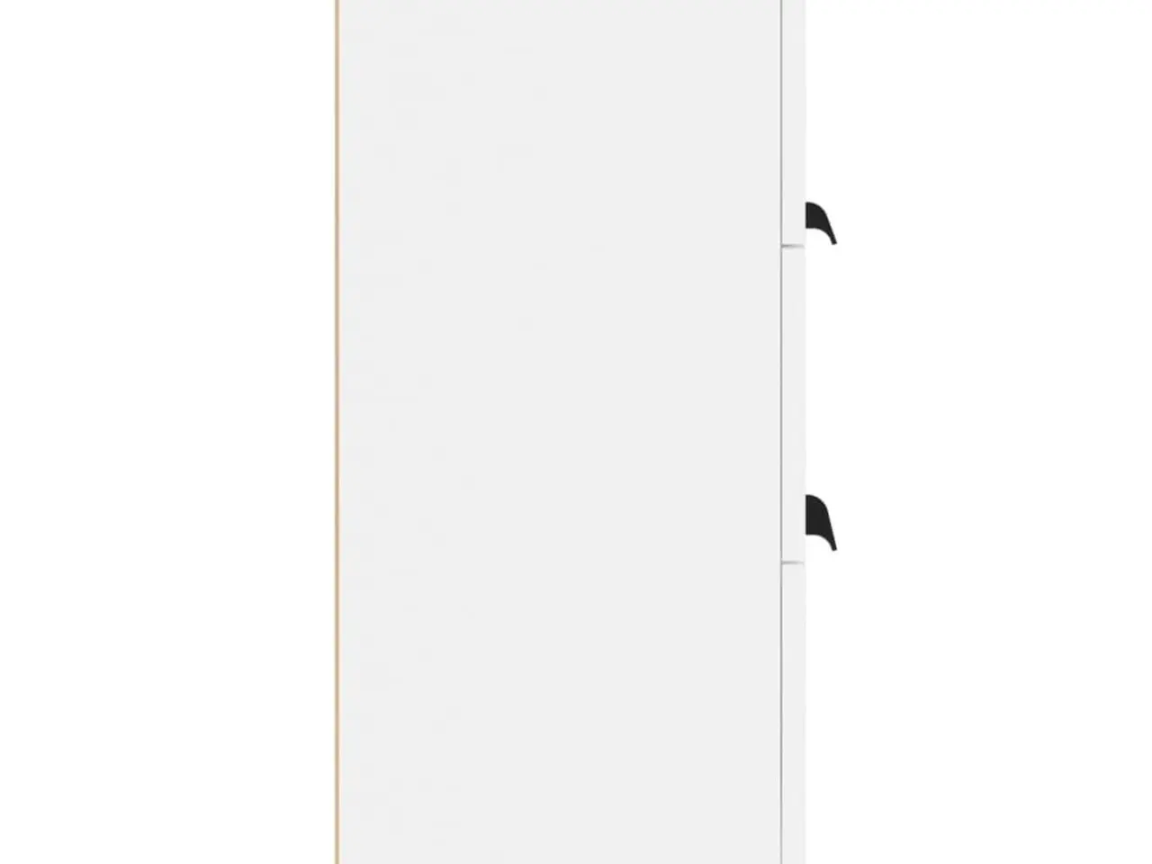 Billede 8 - Skænk med 3 skuffer - 30×30×70 cm, hvid konstrueret træ