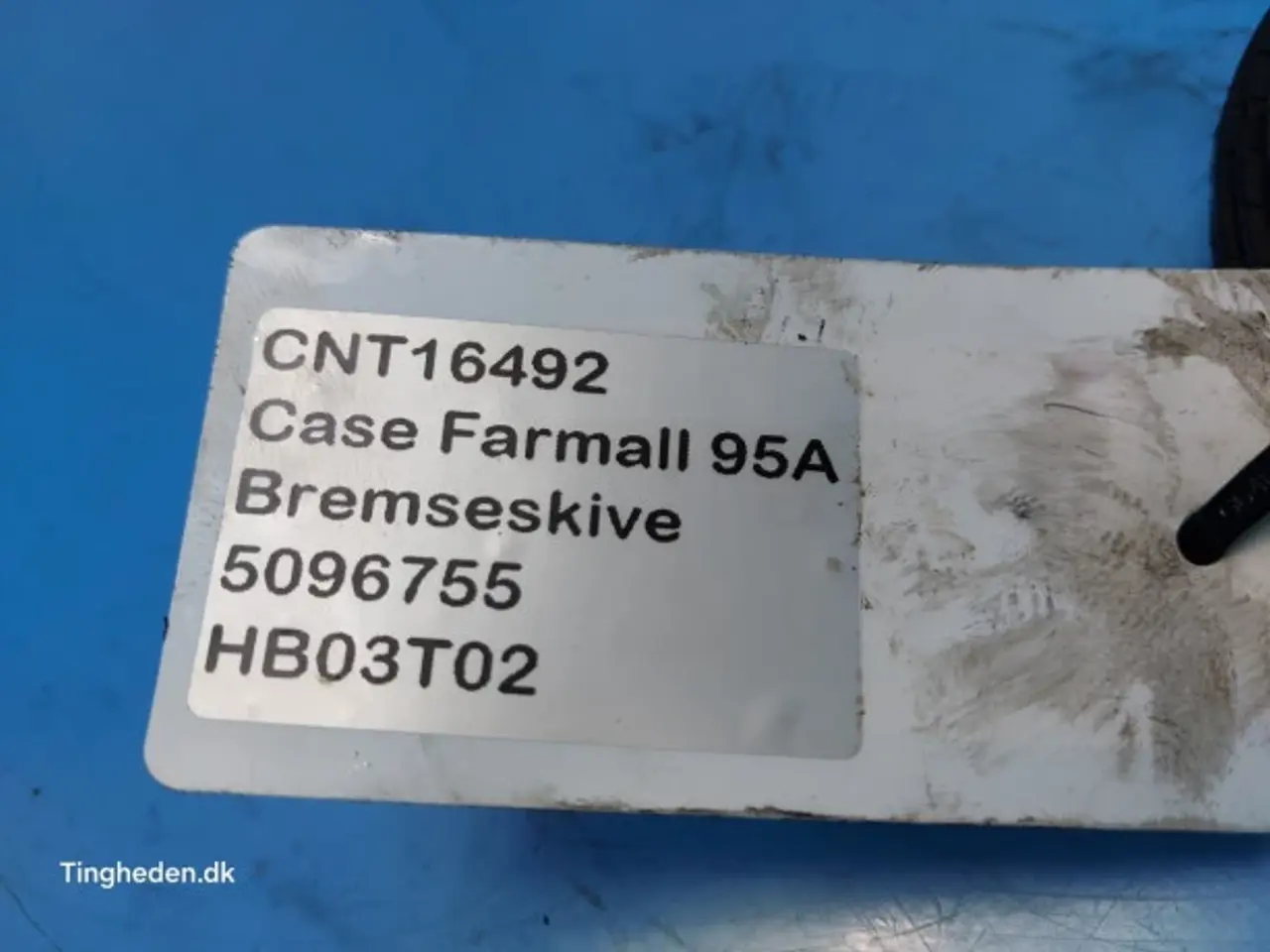 Billede 14 - Case Farmall 95A Bremseskive 5096755