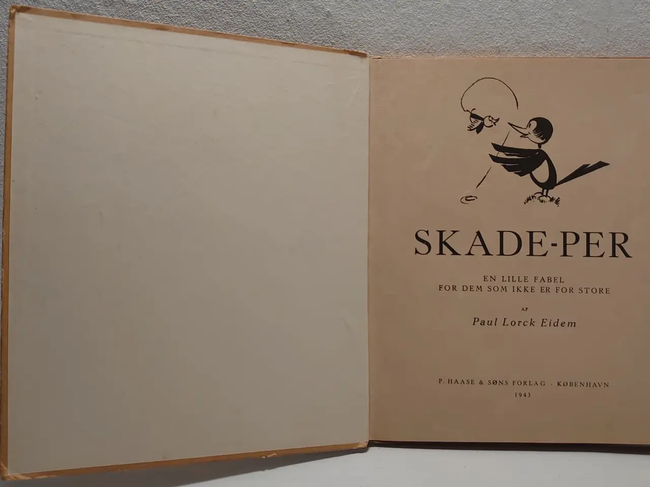 Billede 1 - Paul Lorck Eidem:Skade-Per.ill.forfatteren.1943