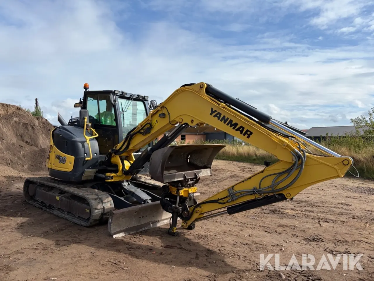 Billede 7 - Gravemaskine Yanmar ViO 80 1-A med tiltrotator