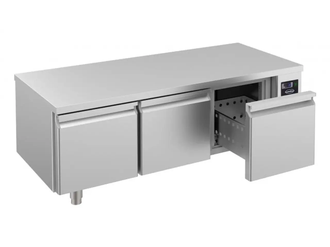 Billede 1 - Lavt kølebord med 3 skuffer B1600 x D700 x H600 mm