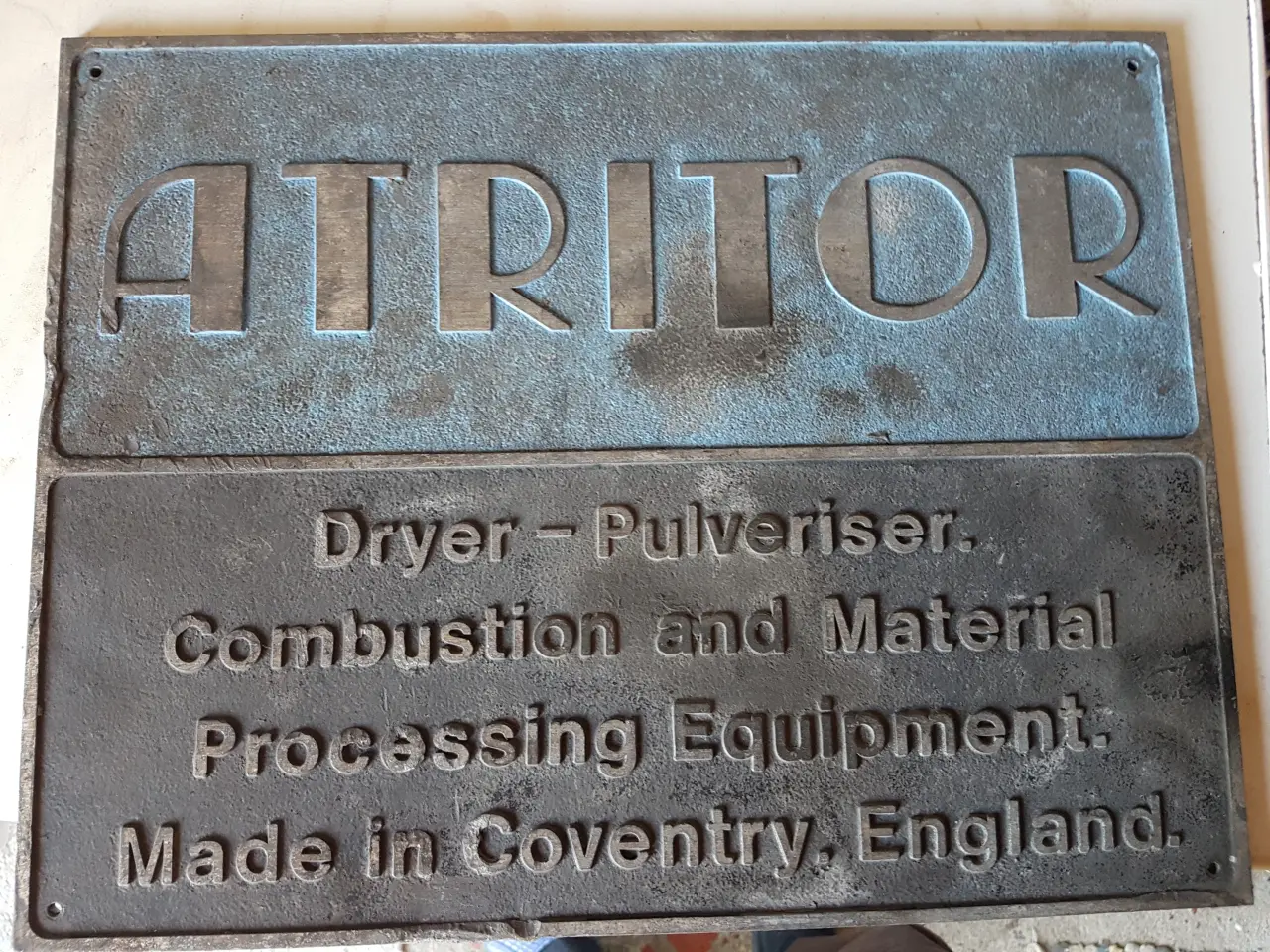 Billede 1 - Metalskilte