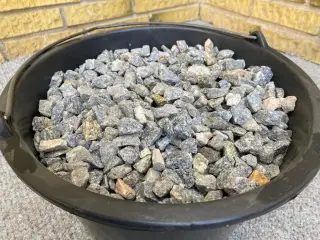 granit skærver hvid