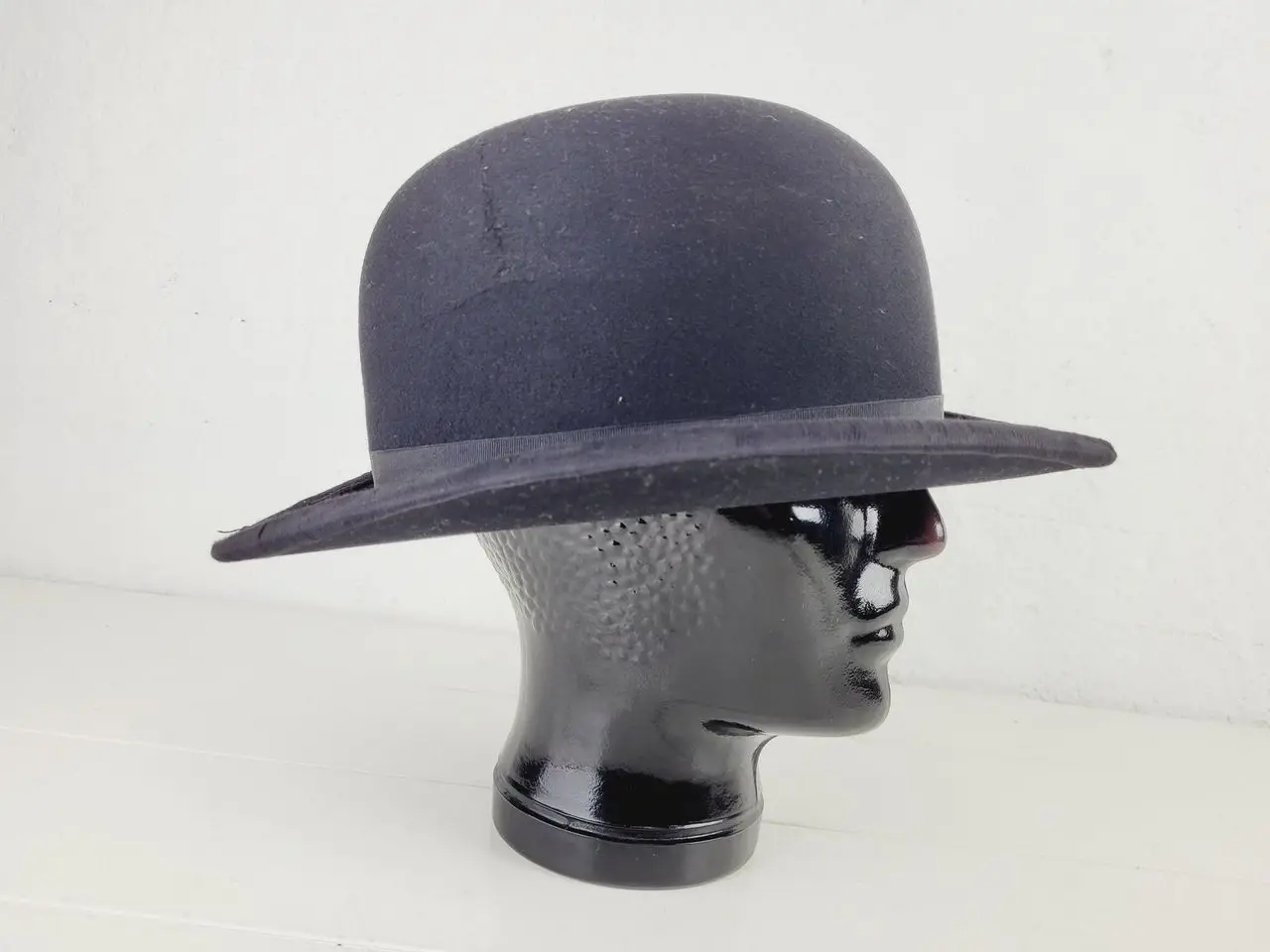 Billede 1 - ⭐️ Eksklusiv Vintage Bowlerhat - The Negretti Hat