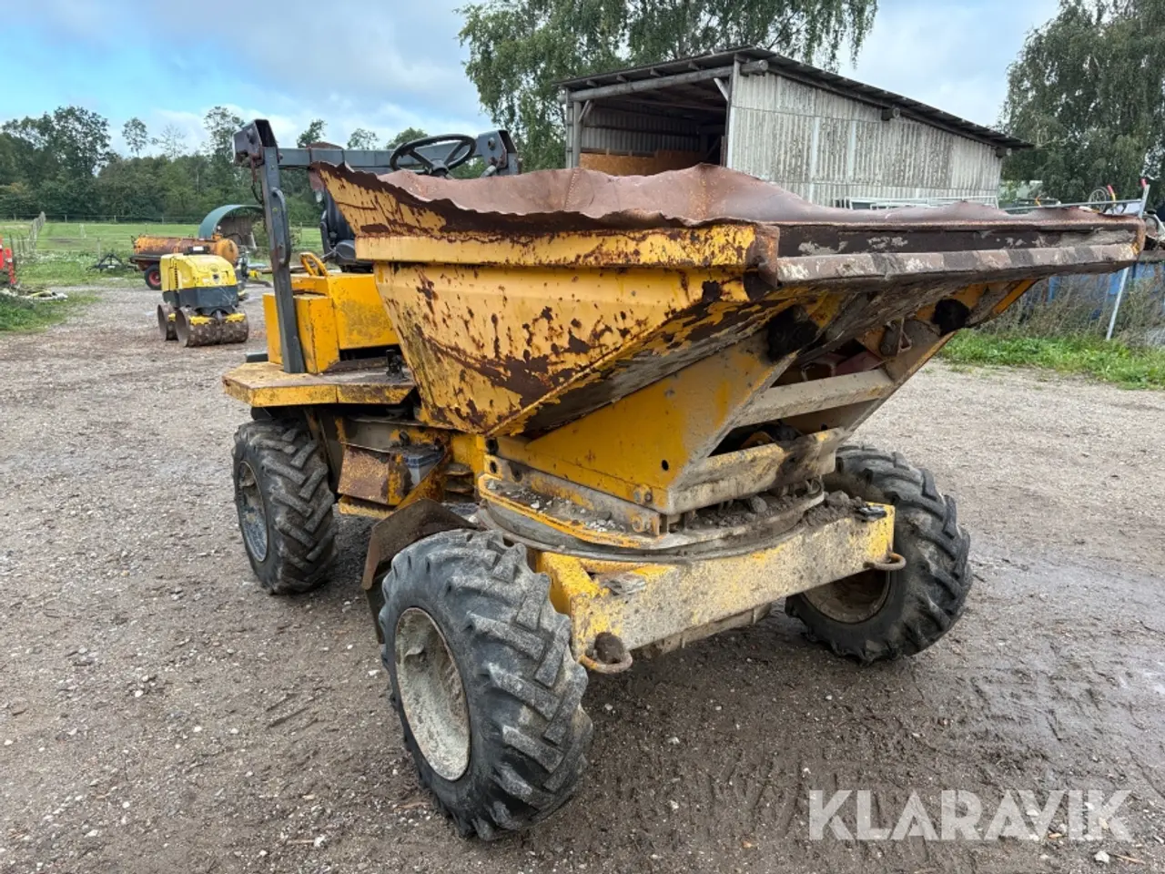 Billede 3 - Dumper Thwaites MACH 876/2 knækstyret med drejetip - 2 tons