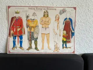 Påklædningsdukker, Viking Konge og Dronning