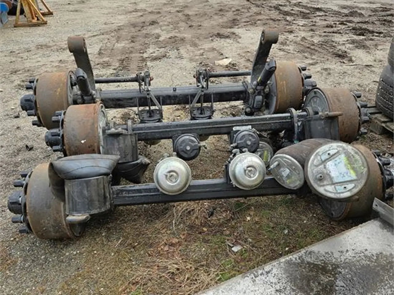 Billede 4 - BPW HSF 9010 ECO P - 3 styk axler /  axles 3 units