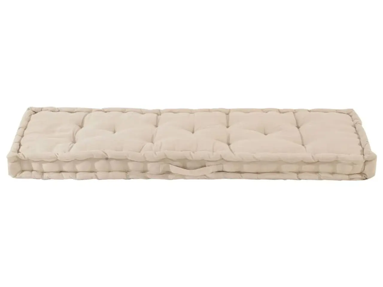 Billede 4 - Hynde til pallesofa 120×40×7 cm - bomuld, beige