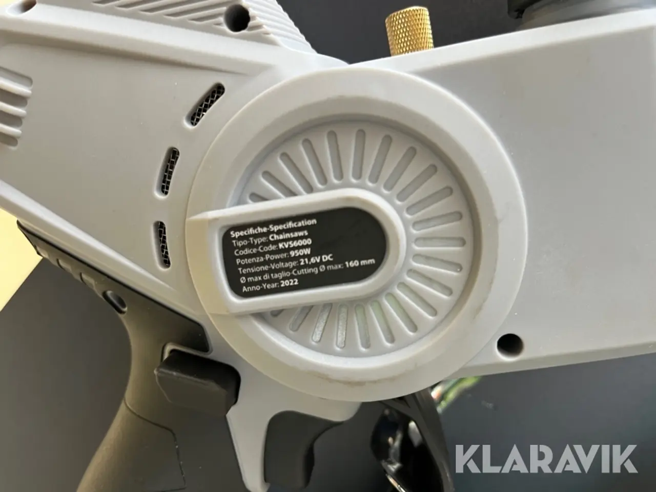 Billede 3 - Mikrokædesav Originale Volpi KVS6000
