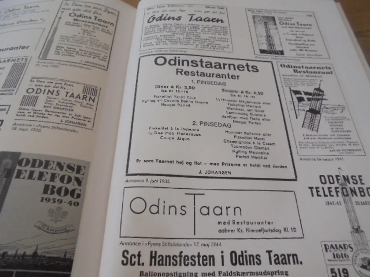 Billede 10 - Odins Taarn – Bog og postkort - se fotos og omtale