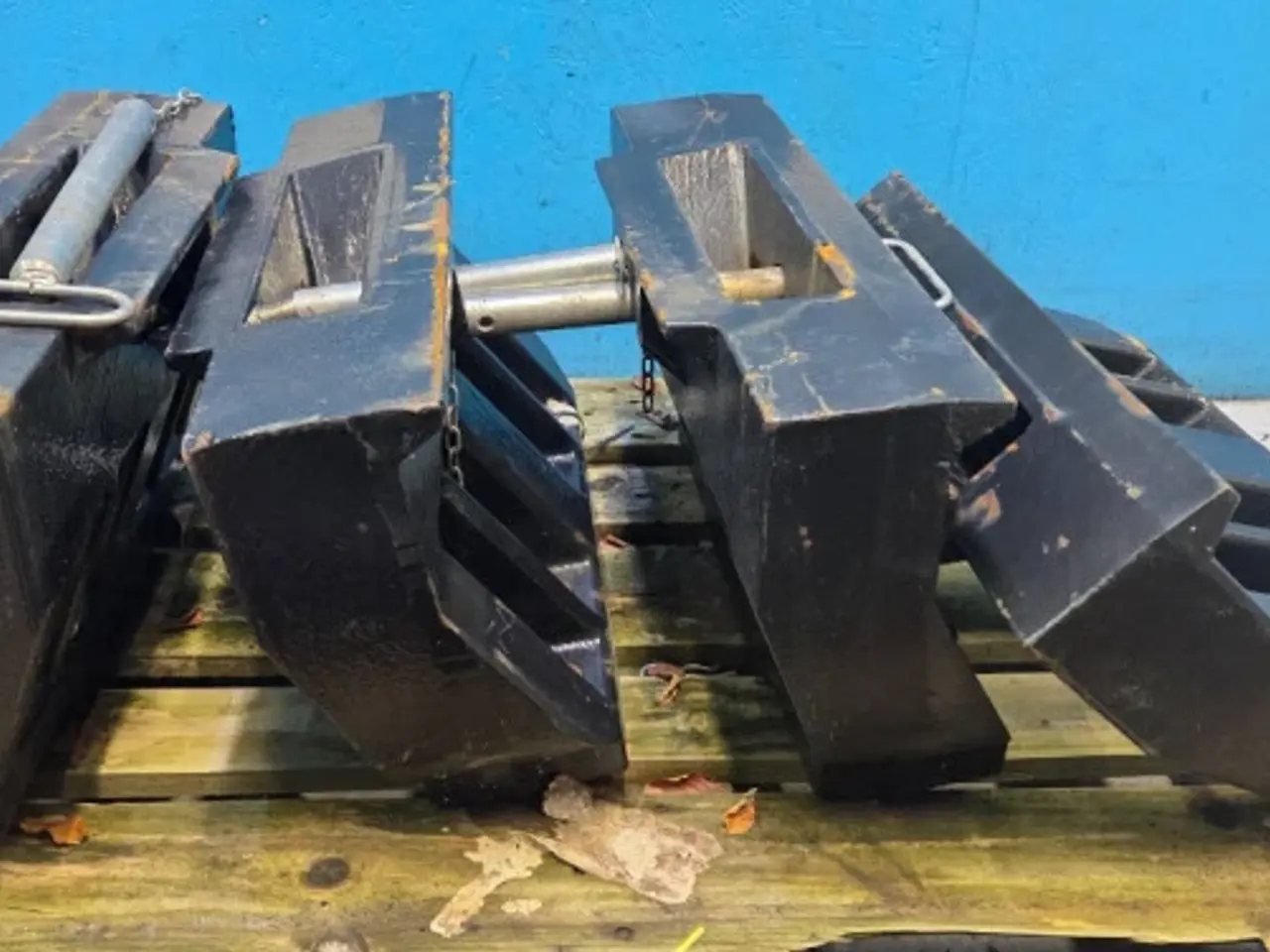 Billede 16 - Case Maxxum 145 Frontvægt Holder 82031499 (5 Stk)