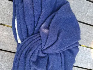 Blå Kama uldturban