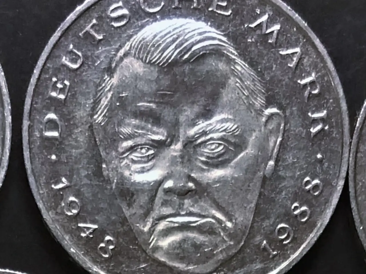 Billede 5 - Tyskland BEDRE ÅR! 2 MARK 1995A LUDWIG ERHARD