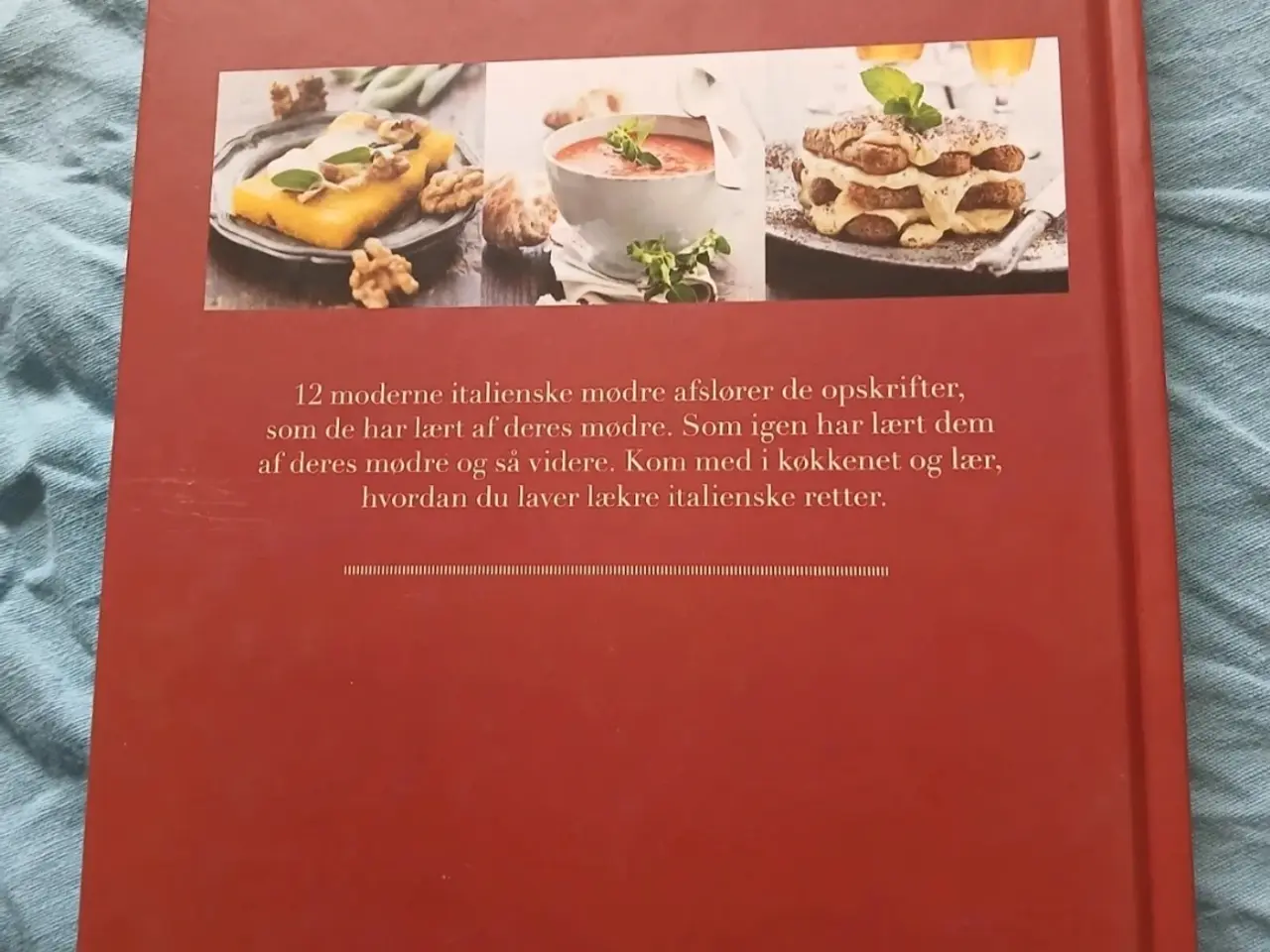 Billede 2 - Bog med Italienske opskrifter