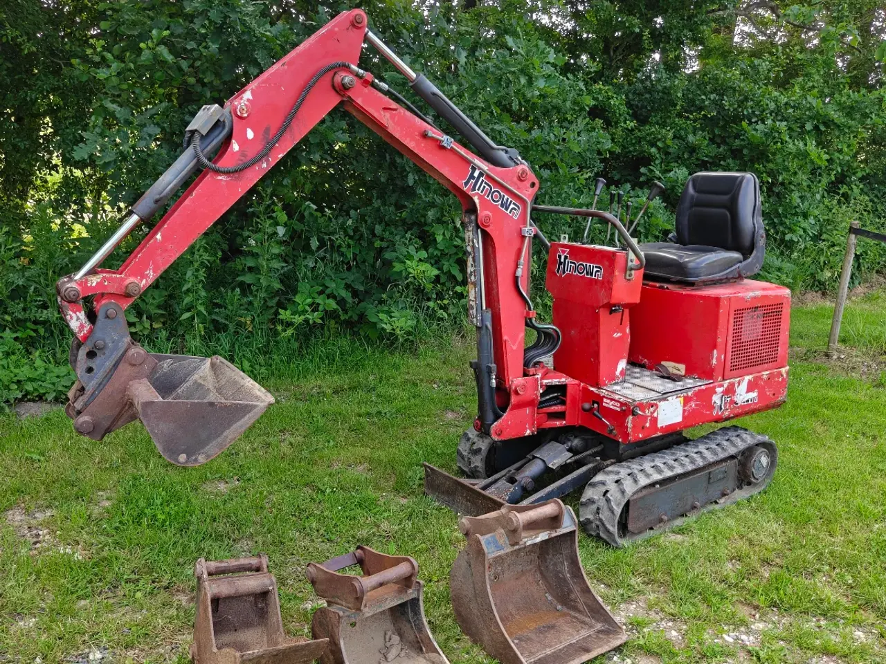Billede 5 - HINOWA 1000kg minigraver