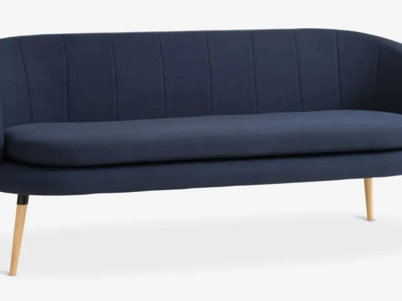 Billede 1 - SKAL VÆK NU!!!      Blå Stofsofa sælges