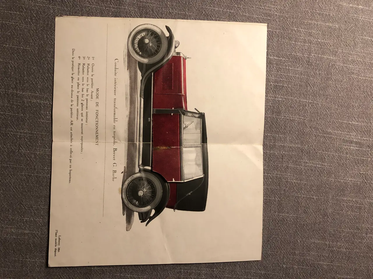 Billede 7 - Citroën gamle bilbrochurer