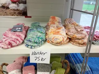 Hjemmestrikkede luffer