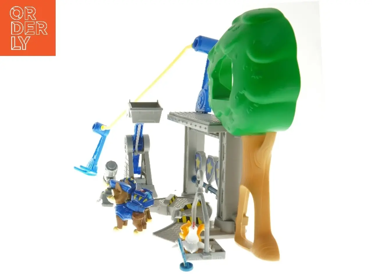 Billede 2 - Legetøjsstation med figurer fra Paw Patrol (str. 28x27 cm)