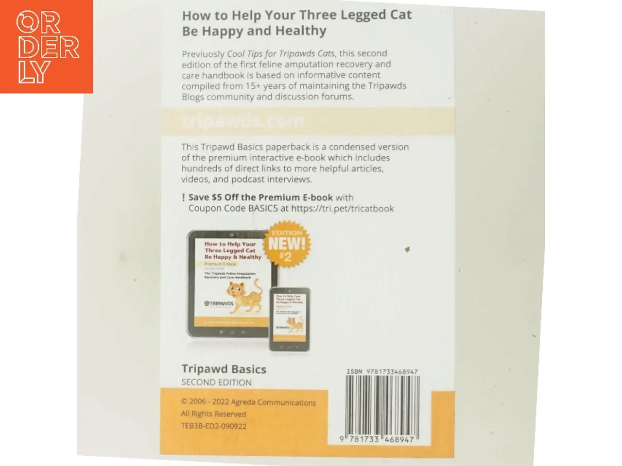 Billede 3 - How to Help Your Three Legged Cat Be Happy & Healthy (Bog)