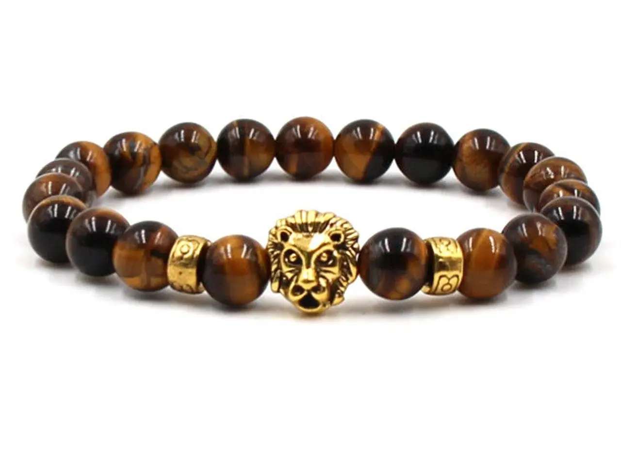 Billede 1 - Tiger Eye armbånd. 8,10,12,14 mm's perler