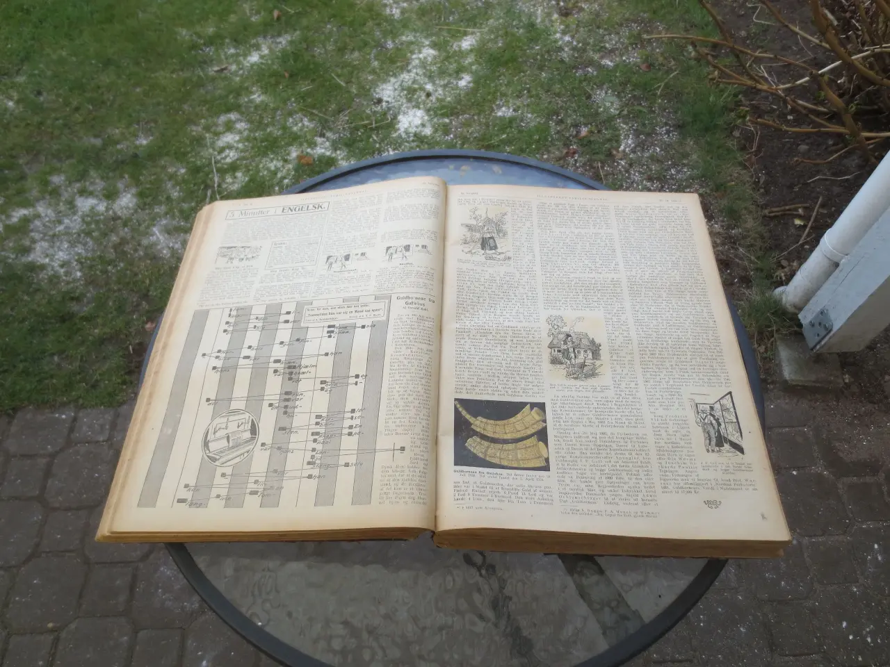 Billede 4 - 1 stk Vidensbog Familie Journal årg 1918